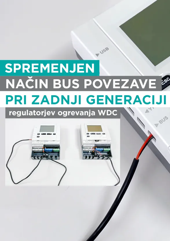 Spremenjen nacin bus povezave pri zadnji generaciji regulatorjevseltron wdc updated